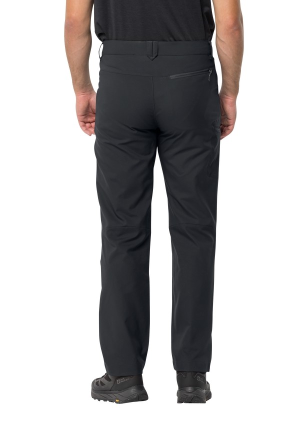 Black Jack Wolfskin Active Track Pant Men Hiking Pants | 62950959