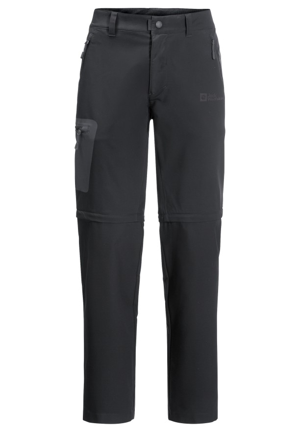 Black Jack Wolfskin Active Track Zip Off Men Hiking Pants | 79326491