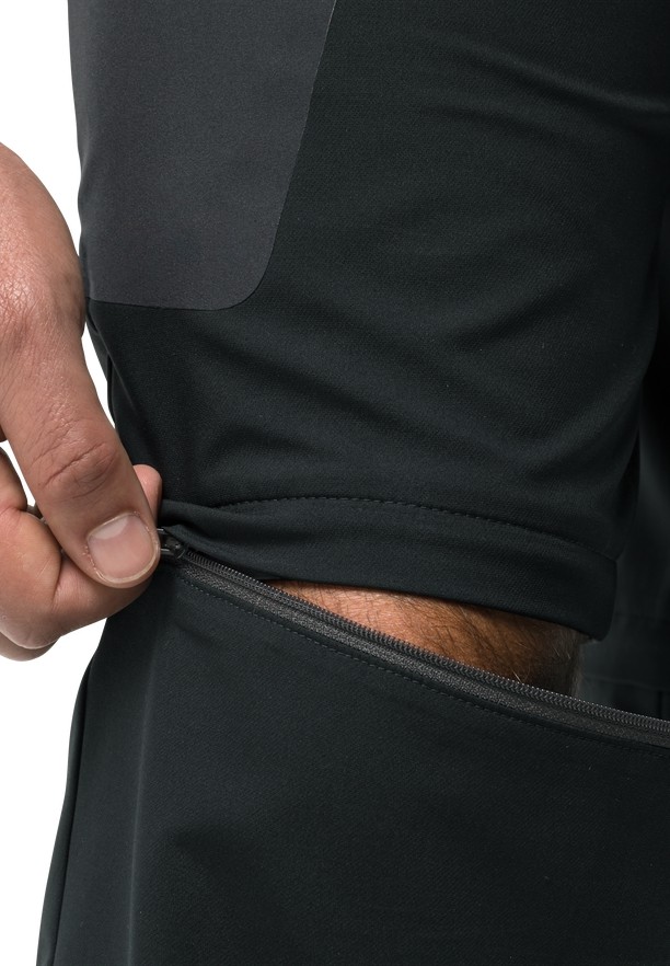 Black Jack Wolfskin Active Track Zip Off Men Hiking Pants | 79326491