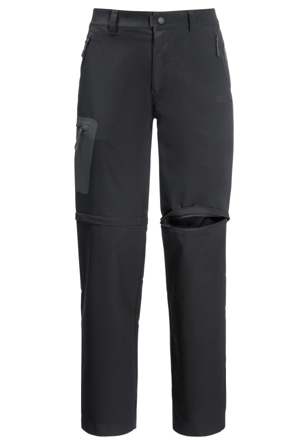 Black Jack Wolfskin Active Track Zip Off Men Hiking Pants | 79326491