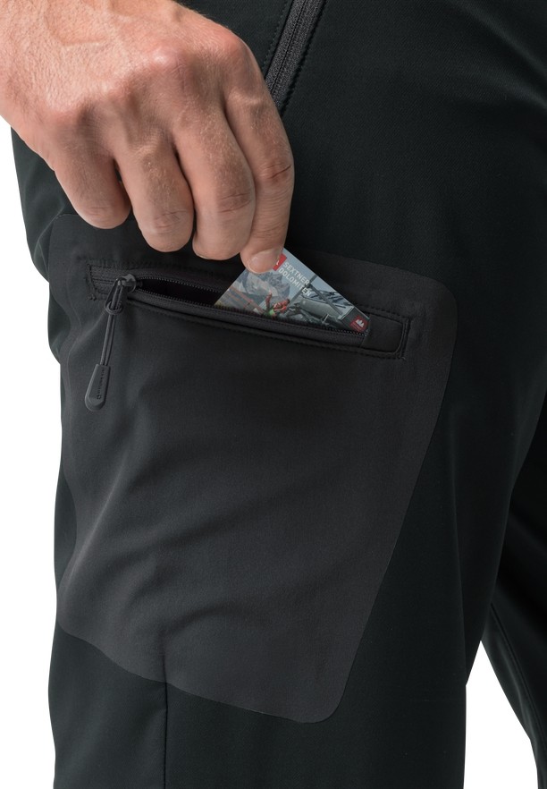 Black Jack Wolfskin Active Track Zip Off Men Hiking Pants | 79326491
