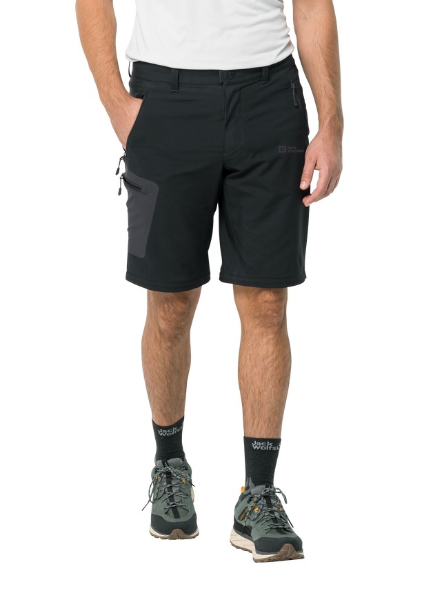 Black Jack Wolfskin Active Track Zip Off Men Hiking Pants | 79326491