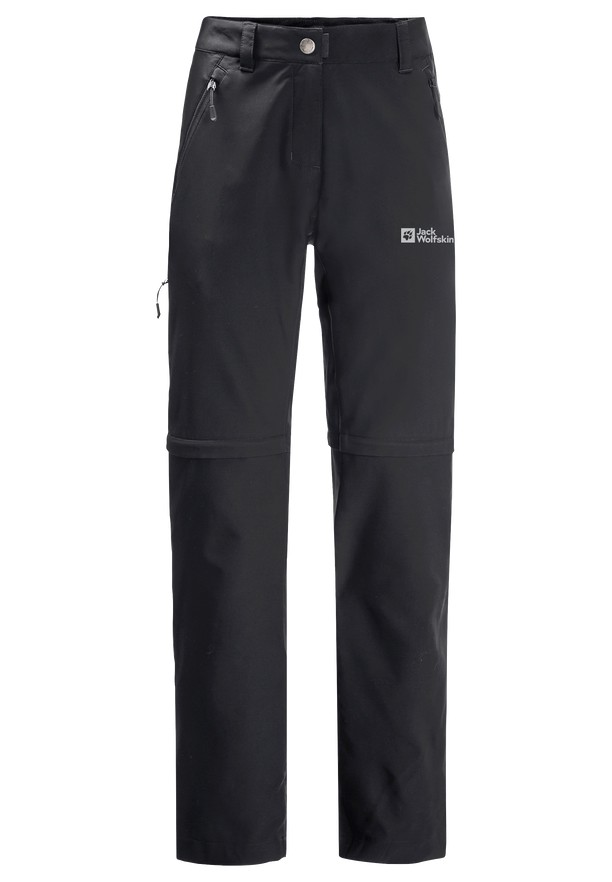 Black Jack Wolfskin Active Track Zip Off Women Hiking Pants | 35278908