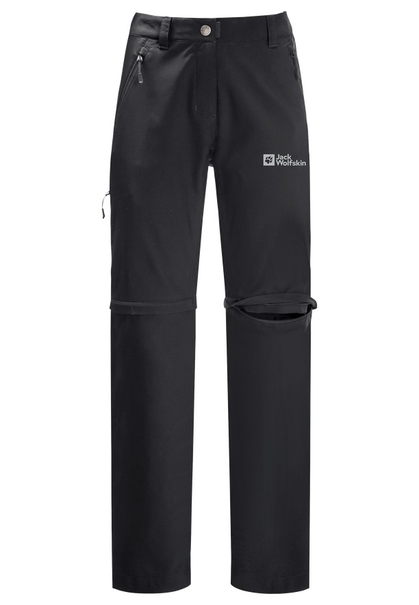 Black Jack Wolfskin Active Track Zip Off Women Hiking Pants | 35278908