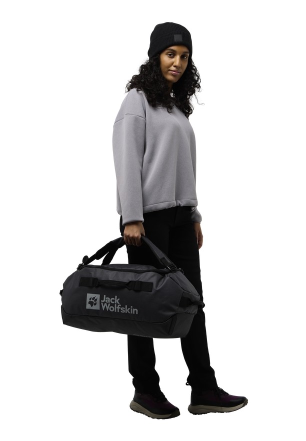 Black Jack Wolfskin All-in 35 Women Duffle Bags | 46909723