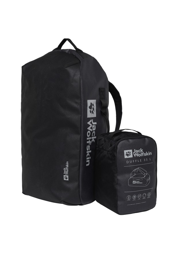 Black Jack Wolfskin All-in 35 Women Duffle Bags | 46909723