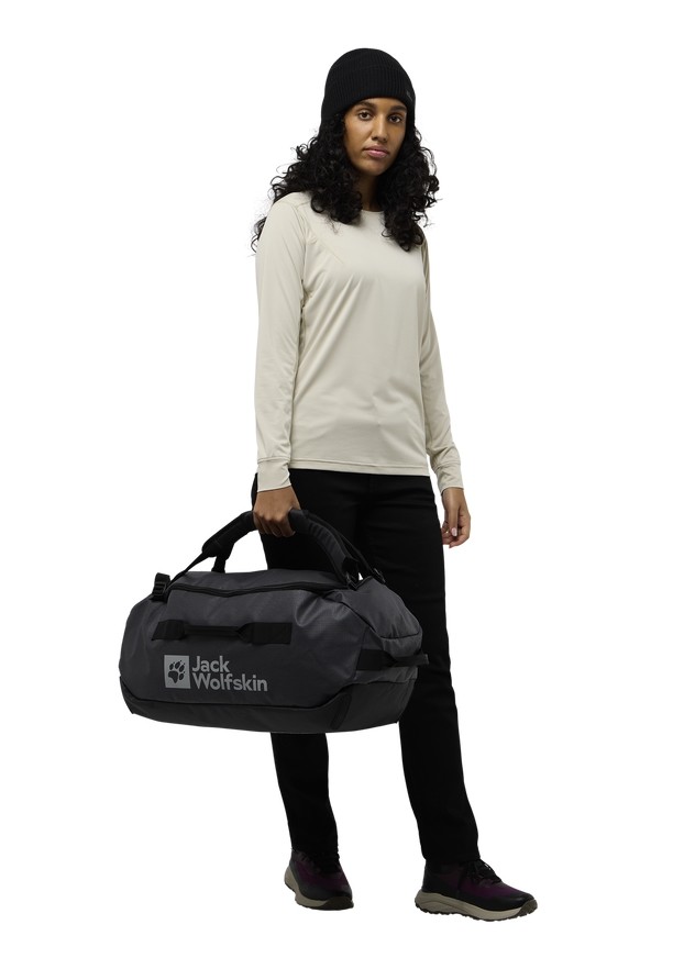 Black Jack Wolfskin All-in 45 Women Duffle Bags | 73151765