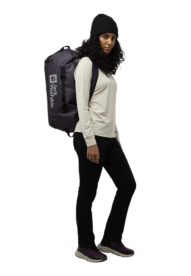 Black Jack Wolfskin All-in 45 Women Duffle Bags | 36919585