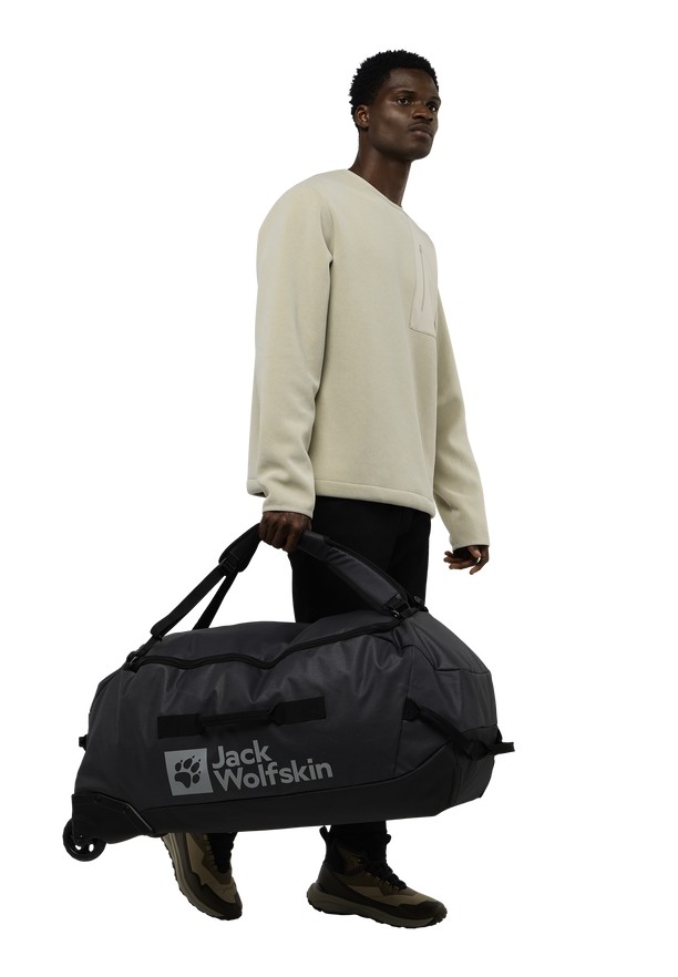 Black Jack Wolfskin All-in Wheeler 90 Women Duffle Bags | 56341415