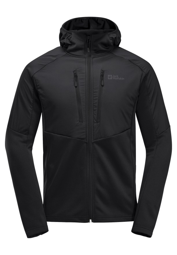 Black Jack Wolfskin Alpgrat Pro Ins Fz Men Fleece Jackets | 15765893