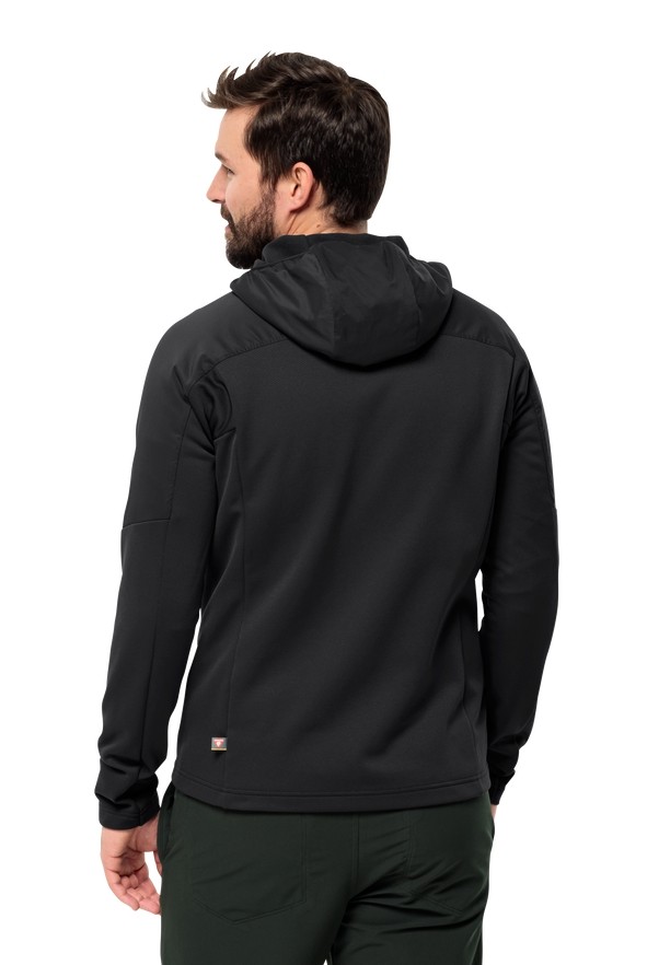 Black Jack Wolfskin Alpgrat Pro Ins Fz Men Fleece Jackets | 15765893
