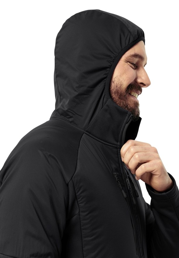 Black Jack Wolfskin Alpgrat Pro Ins Fz Men Fleece Jackets | 15765893