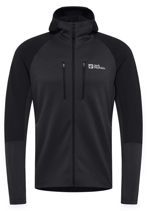 Black Jack Wolfskin Alpgrat Xt Men Fleece Jackets | 62878415