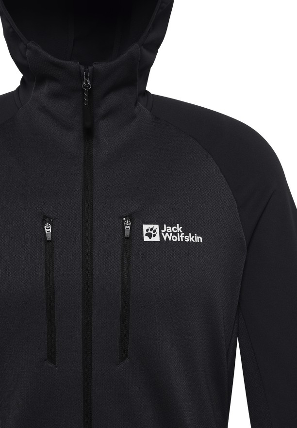 Black Jack Wolfskin Alpgrat Xt Men Fleece Jackets | 62878415