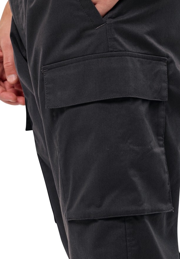 Black Jack Wolfskin Arctic Road Cargo Men Pants | 20587379