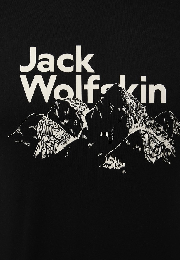 Black Jack Wolfskin Bergblick Men T Shirts | 77949580