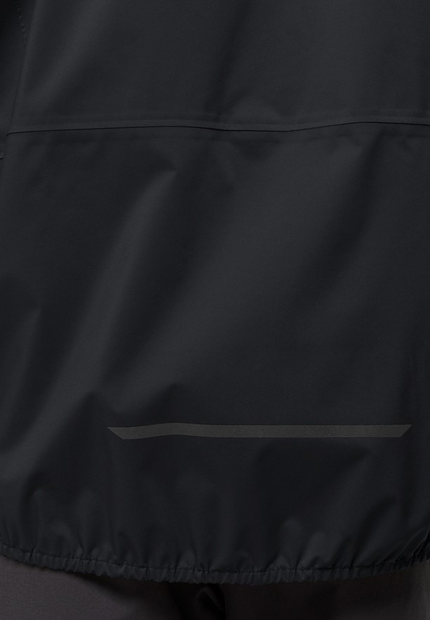 Black Jack Wolfskin Bike Commute 2.5l Men Rain Jackets | 95440695