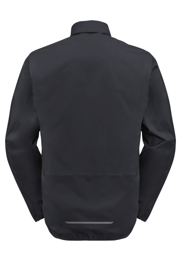 Black Jack Wolfskin Bike Commute 2.5l Men Rain Jackets | 95440695