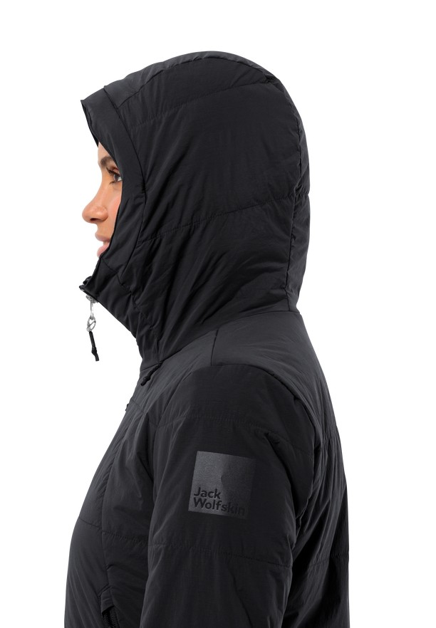 Black Jack Wolfskin Bike Commute Ins Women Jackets | 21420436
