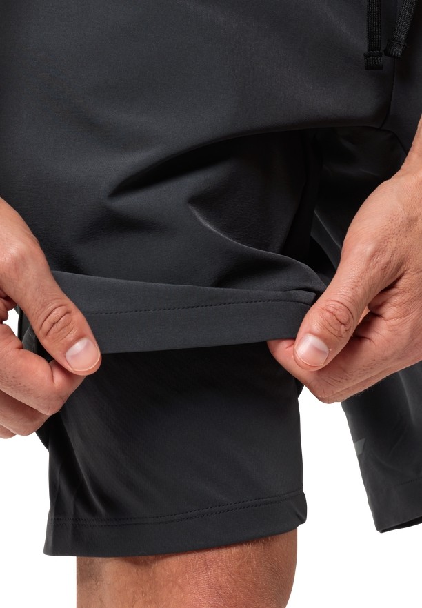 Black Jack Wolfskin Bike Commute Men Shorts | 79742924