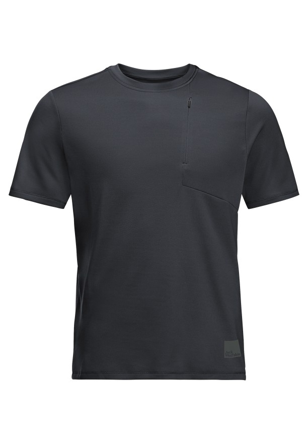 Black Jack Wolfskin Bike Commute Men T Shirts | 65149611