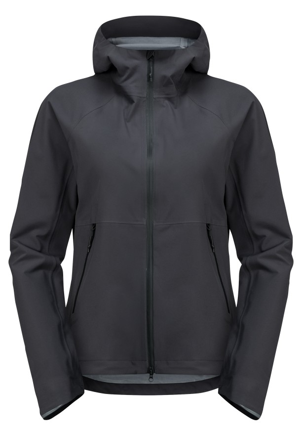Black Jack Wolfskin Bike Commute Mono Women Rain Jackets | 61142917