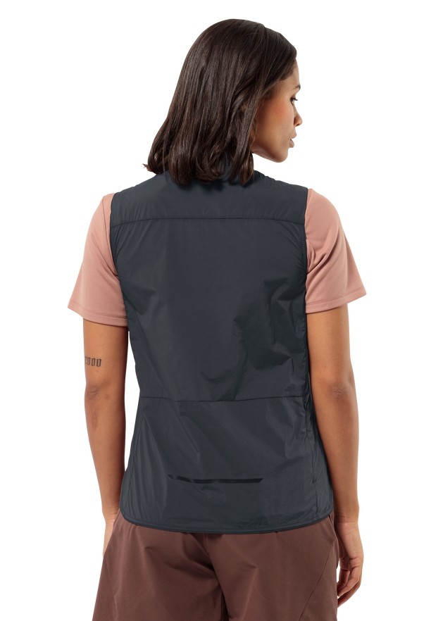 Black Jack Wolfskin Bike Commute Wind Women Vest | 54606536