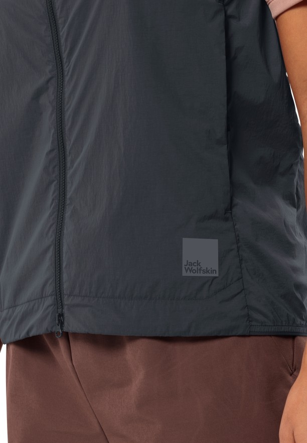 Black Jack Wolfskin Bike Commute Wind Women Vest | 54606536
