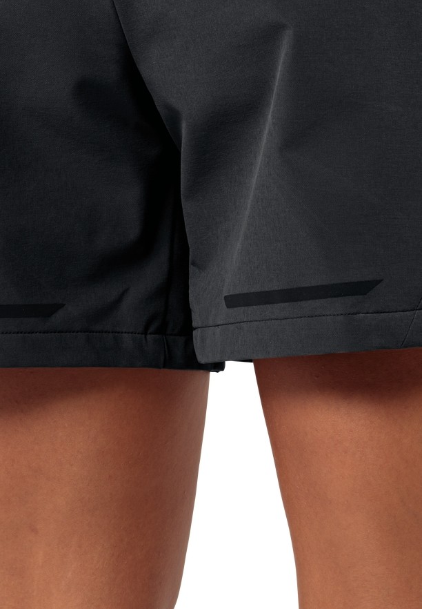 Black Jack Wolfskin Bike Commute Women Shorts | 28918610