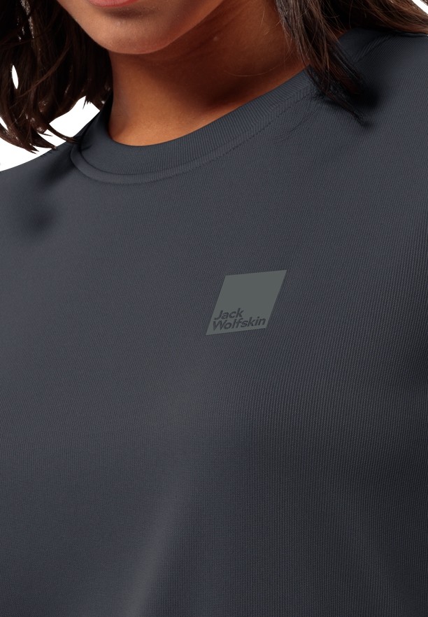 Black Jack Wolfskin Bike Commute Women T Shirts | 48815345