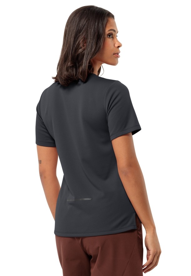 Black Jack Wolfskin Bike Commute Women T Shirts | 48815345