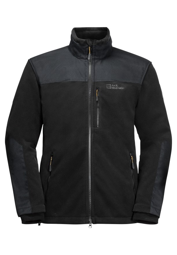 Black Jack Wolfskin Bornberg Hoody Men Softshell Jackets | 82337359