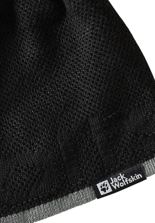 Black Jack Wolfskin Brand Men Beanie | 14020704