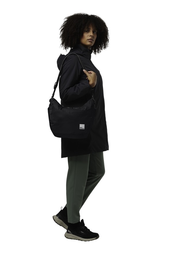 Black Jack Wolfskin Burgweg Men Shoulder Bags | 57667243
