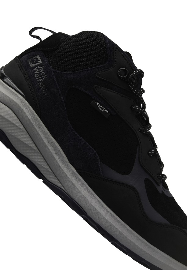 Black Jack Wolfskin Camp Fever Texapore Mid Men Outdoor Shoes | 28997711