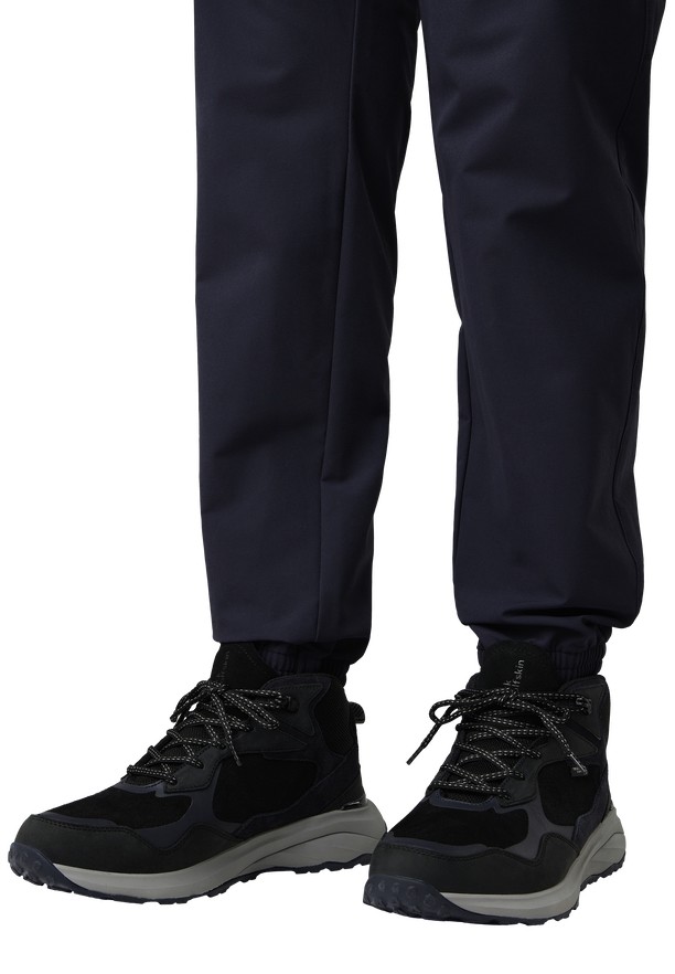 Black Jack Wolfskin Camp Fever Texapore Mid Men Outdoor Shoes | 28997711