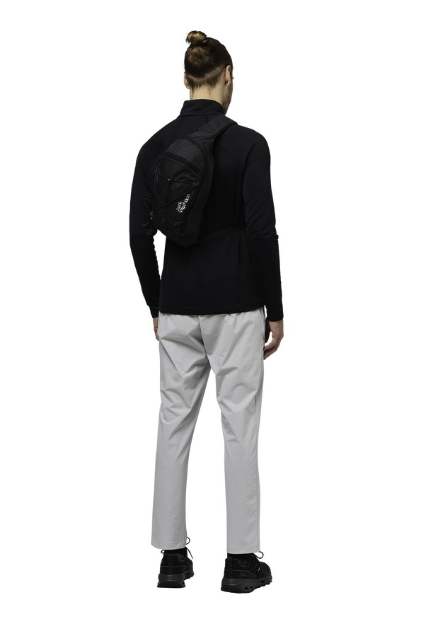 Black Jack Wolfskin Cyrox Sling Men Shoulder Bags | 48891645