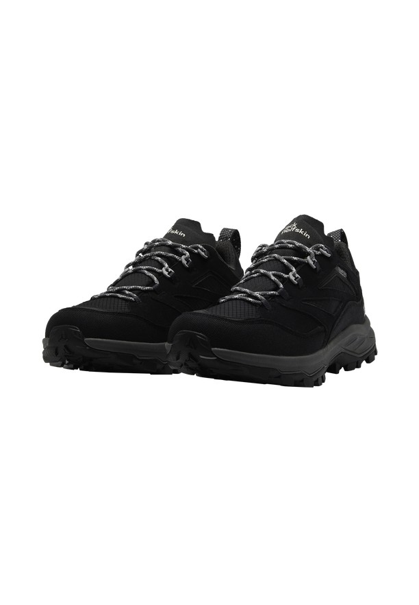 Black Jack Wolfskin Cyrox Texapore Low Men Hiking Shoes | 51412809