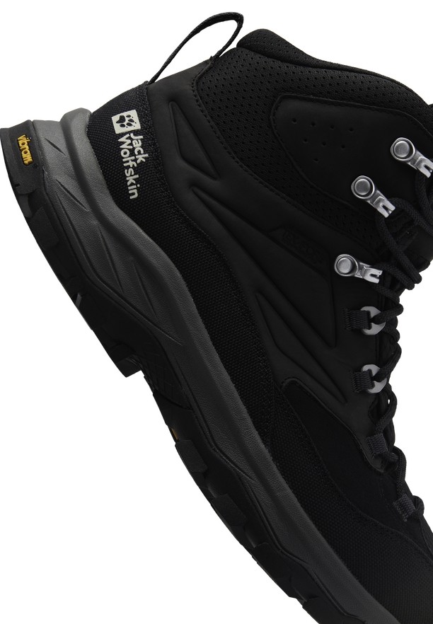 Black Jack Wolfskin Cyrox Texapore Mid Men Hiking Shoes | 92139125