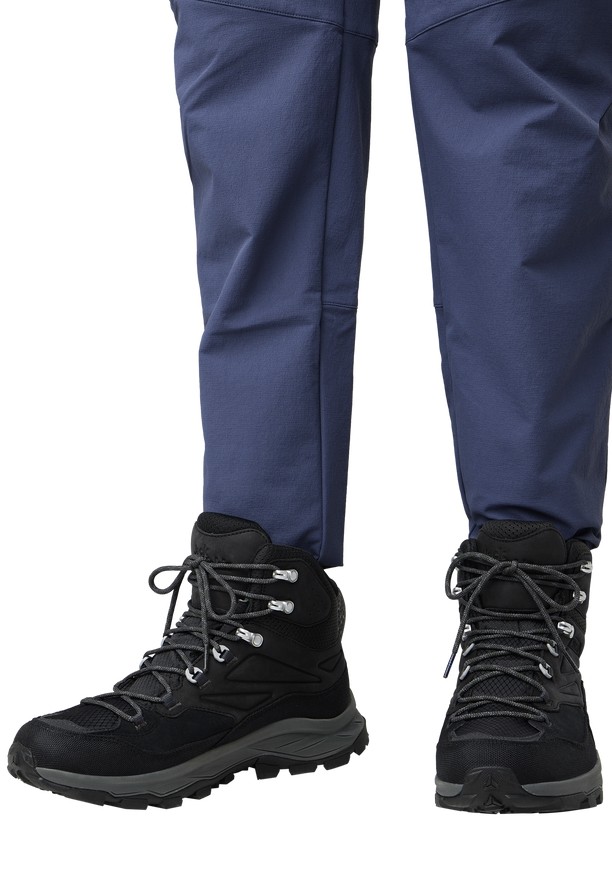 Black Jack Wolfskin Cyrox Texapore Mid Men Hiking Shoes | 92139125