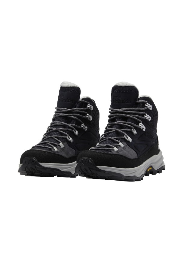 Black Jack Wolfskin Cyrox Texapore Mid Women Hiking Shoes | 96863111