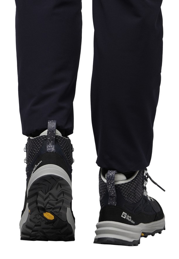 Black Jack Wolfskin Cyrox Texapore Mid Women Hiking Shoes | 96863111