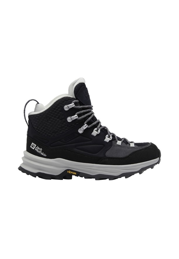 Black Jack Wolfskin Cyrox Texapore Mid Women Hiking Shoes | 96863111