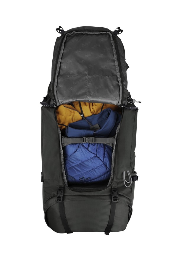 Black Jack Wolfskin Denali 65|10 Men Trekking Backpack | 19177732
