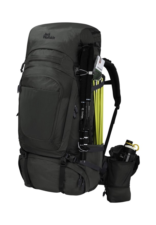 Black Jack Wolfskin Denali 65|10 Men Trekking Backpack | 19177732
