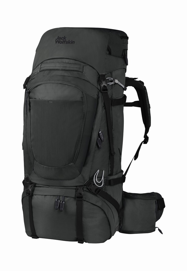 Black Jack Wolfskin Denali 65|10 Men Trekking Backpack | 19177732