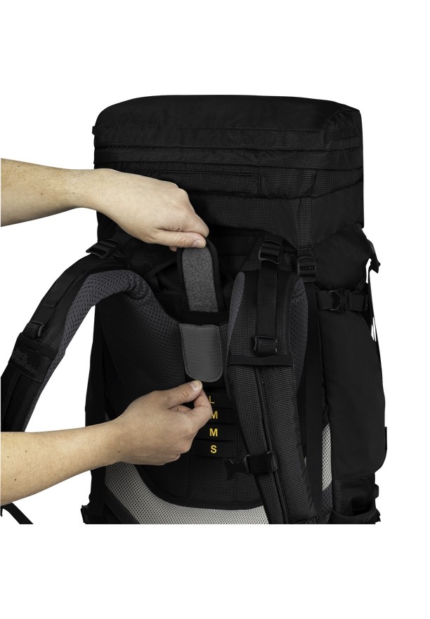 Black Jack Wolfskin Denali 65|10 Men Trekking Backpack | 33632276