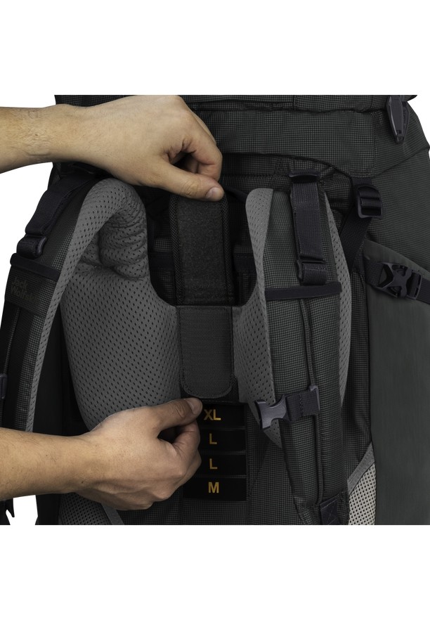 Black Jack Wolfskin Denali 75|10 Men Trekking Backpack | 31125064