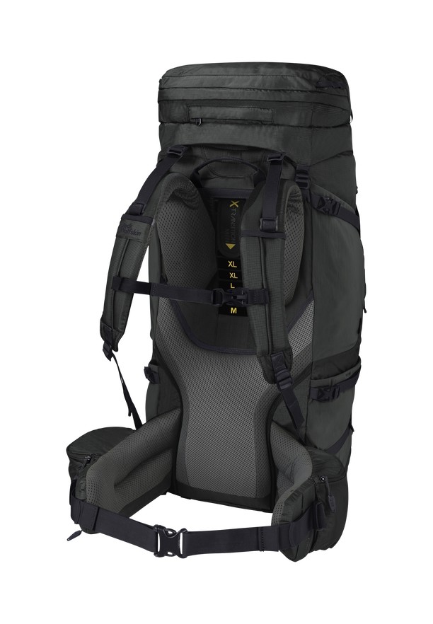 Black Jack Wolfskin Denali 75|10 Men Trekking Backpack | 31125064