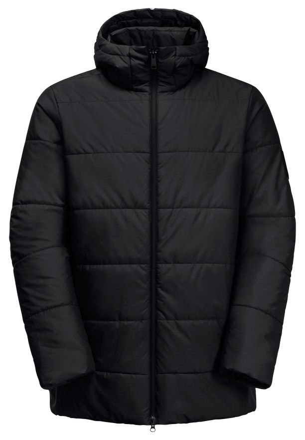 Black Jack Wolfskin Deutzer Long Men Jackets | 28954660